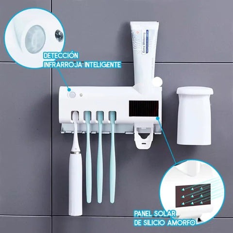 SmileGuard UV™ – Esterilizador Inteligente con Dispensador Automático