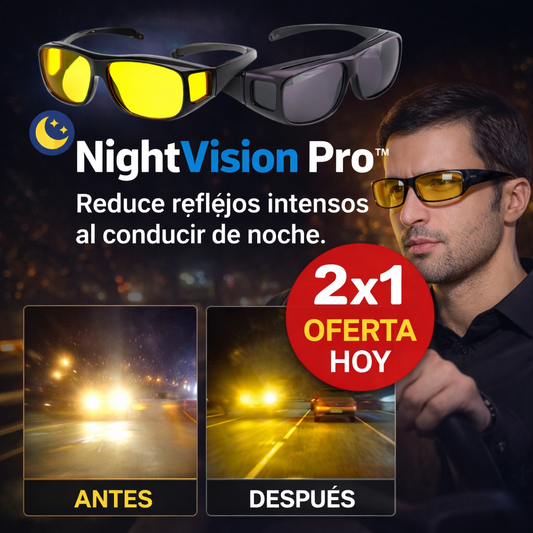 NightVision Pro™ X2 - Gafas con visión HD para conducir