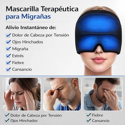 NeuroIce™ – Gorro Terapéutico de Gel Frío y Calor